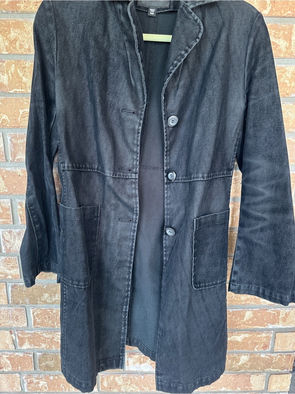 Express Denim Trench Coat